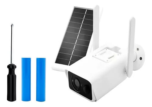 Câmera de Segurança Wifi Energia Solar Full Hd Prova D'água