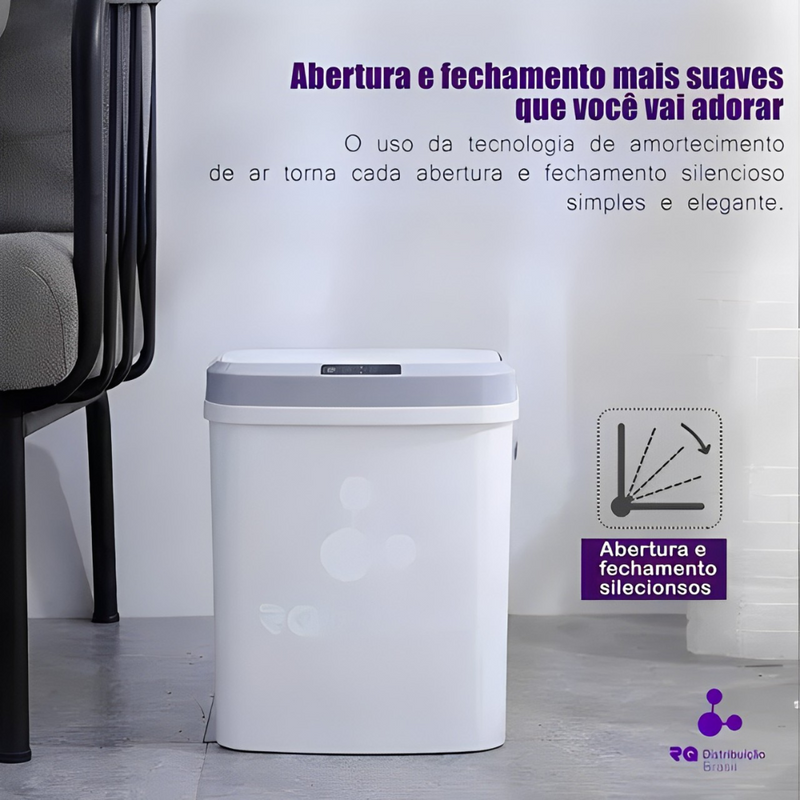 LIXEIRA AUTOMÁTICA 15L COM SENSOR LK-2115