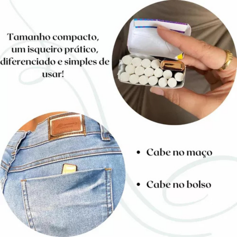 Isqueiro Elétrico com Cabo Usb