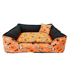 Cama Pet Cachorro Gato Quadrada Estampada varias cores